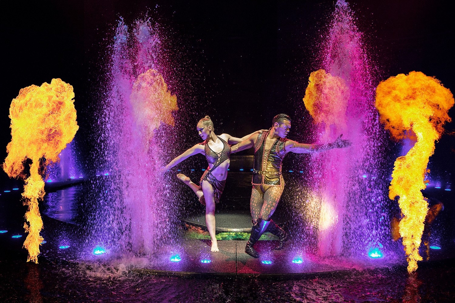 ウィン・ラスベガスの水上ショー『Le Rêve（ザ・ドリーム）』は、文字通り夢が作られる舞台です