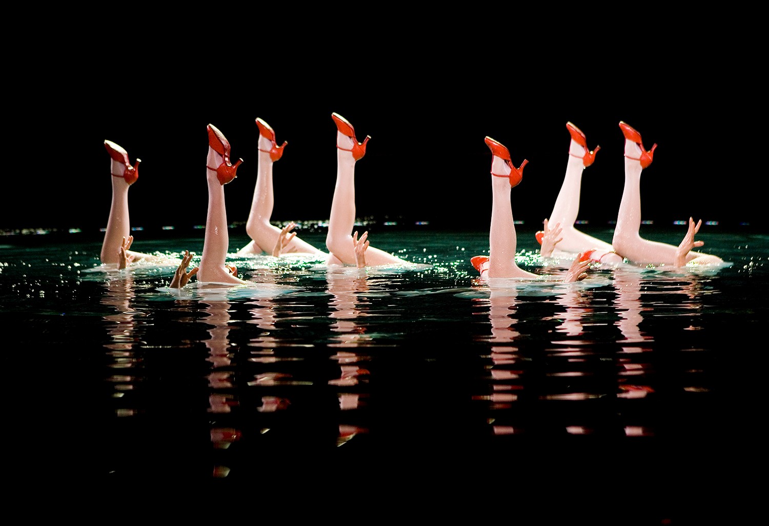 ウィン・ラスベガスの水上ショー『Le Rêve（ザ・ドリーム）』は、文字通り夢が作られる舞台です