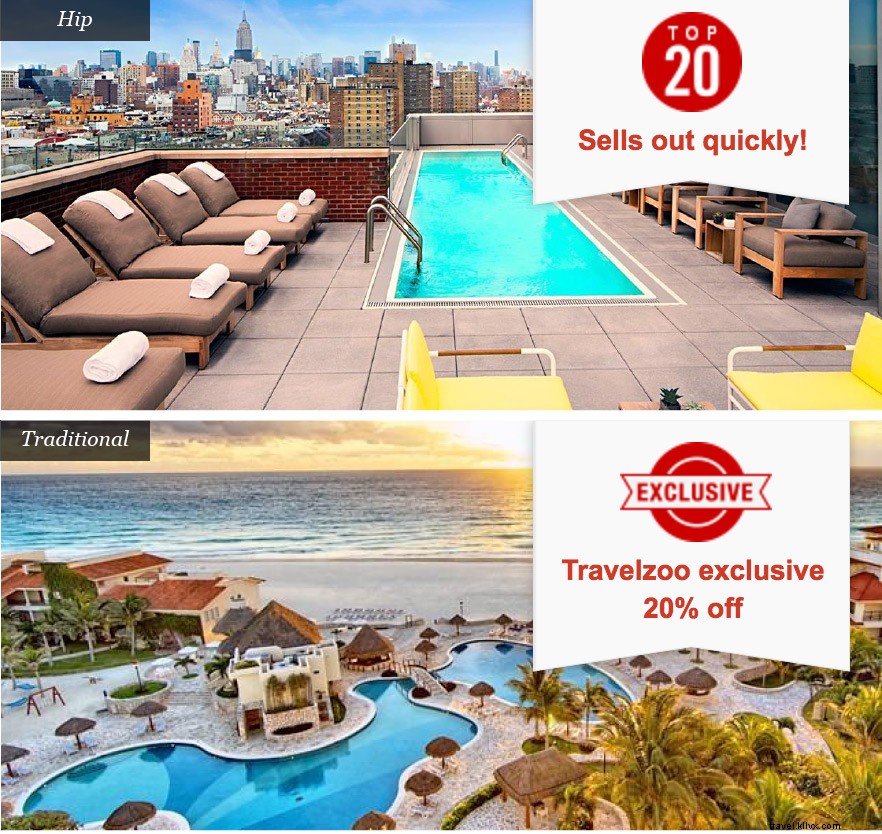 新登場!Travelzooのホテル検索:数千件の厳選ホテル・限定特典・簡単予約