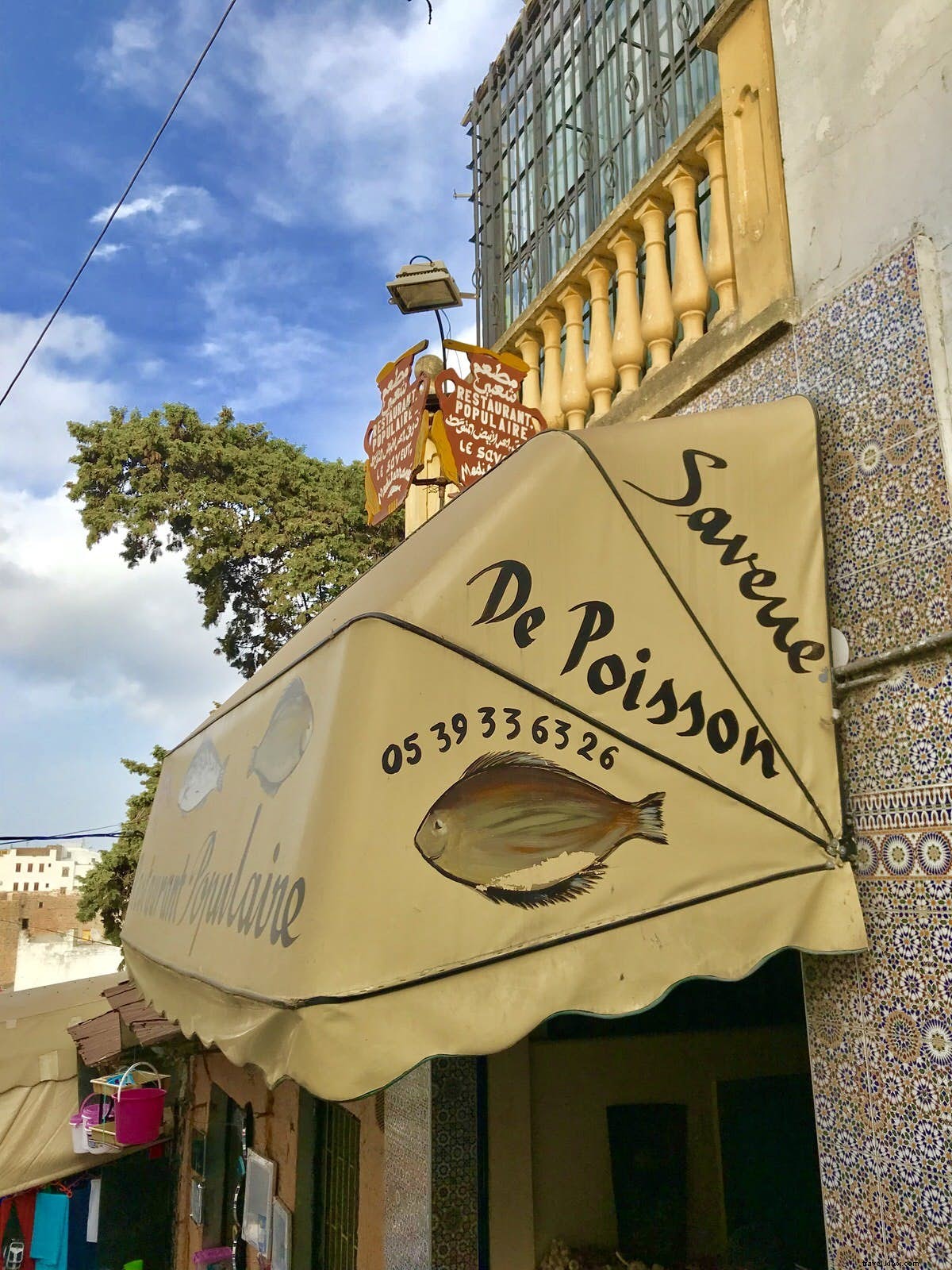 モロッコ・タンジールで地元のように食べるおすすめスポット