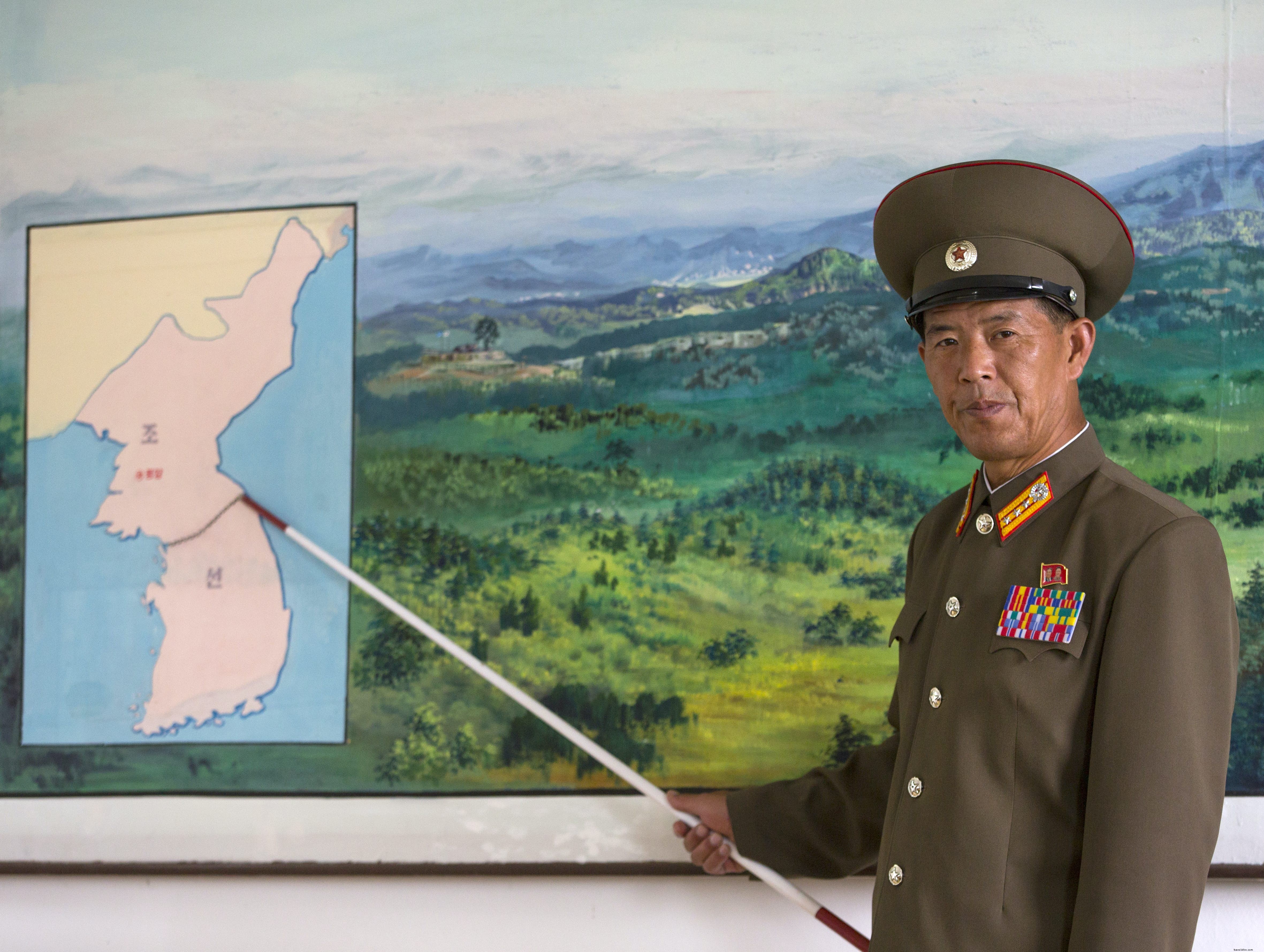 キムさんと北朝鮮の内部を探る