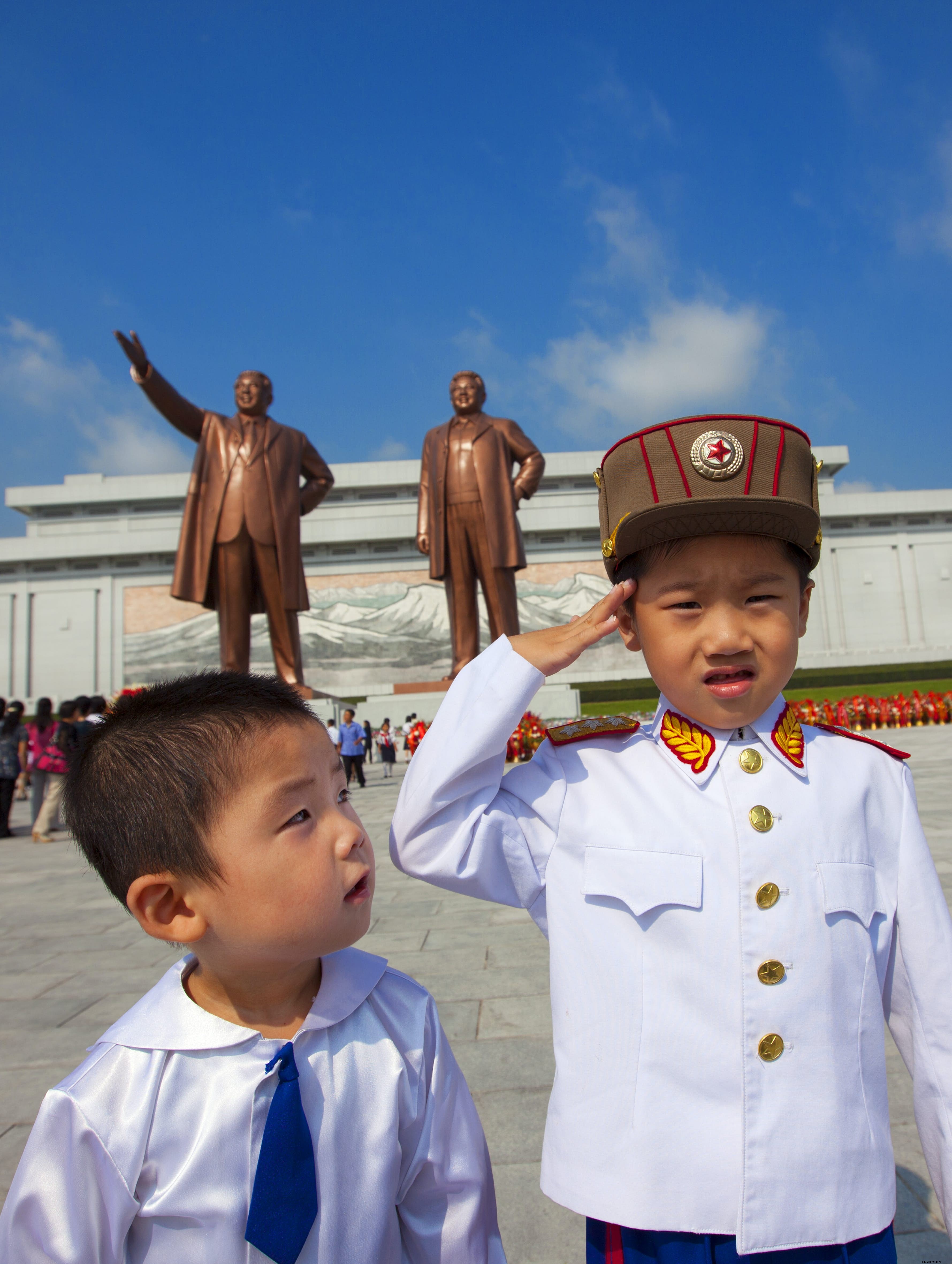 キムさんと北朝鮮の内部を探る