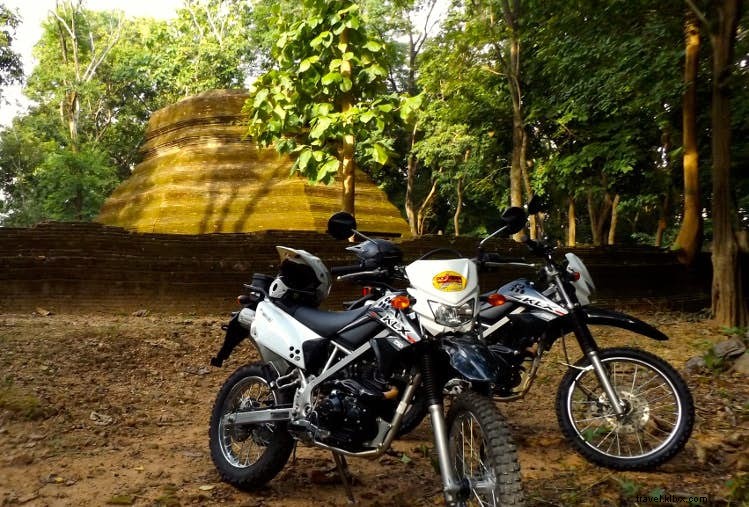 バイクで巡るタイ北部