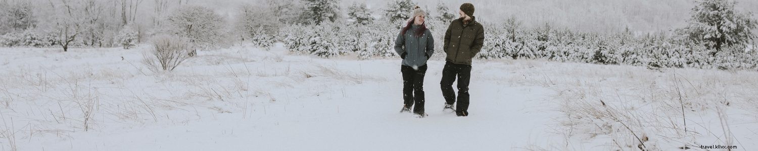 ウエストバージニアで雪の日を屋内外で満喫しよう