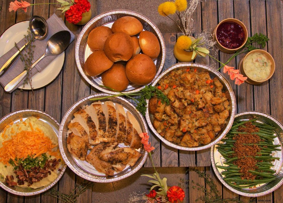 料理はやめて、テンペで感謝祭を外食で楽しもう！