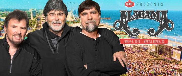 CCMF 2019でライブする伝説バンド・アラバマ