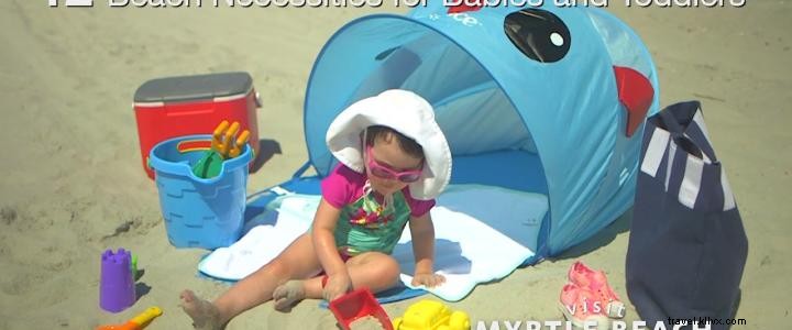 赤ちゃん・幼児とビーチへ行くときに必ず持って行きたい12アイテム