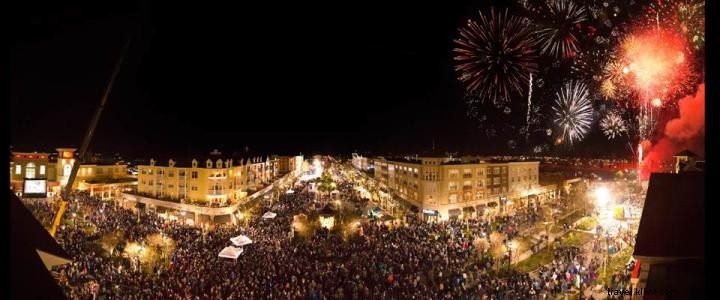 マートルビーチで迎える新年の夜