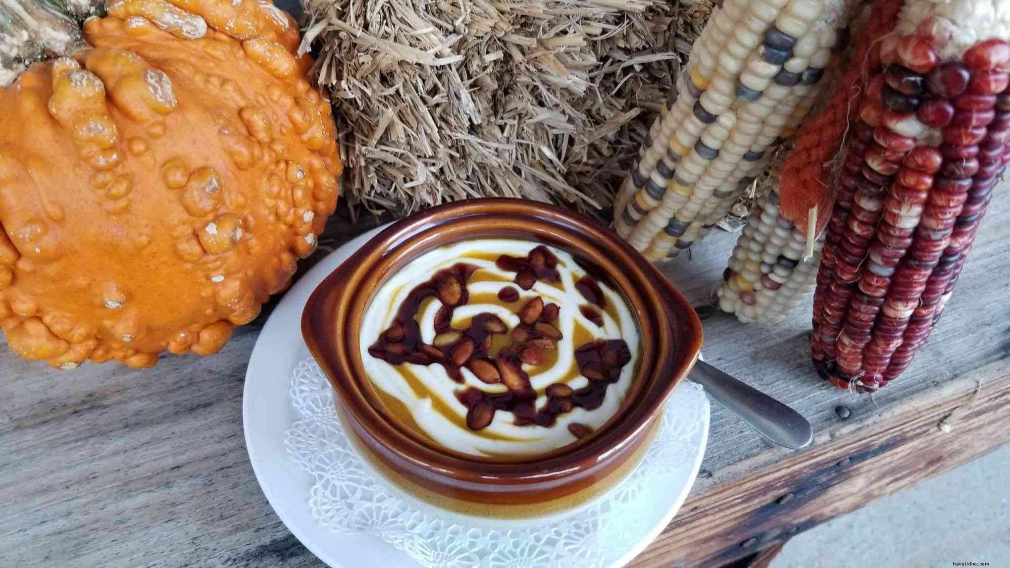 ハッピーバレーのレストランがもたらす新鮮な秋の味覚