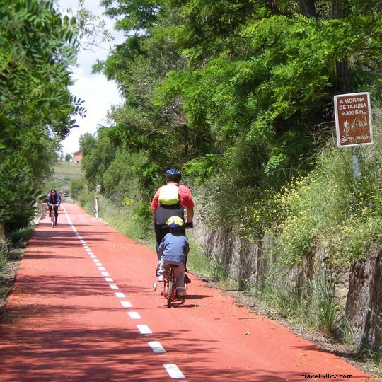スペインでサイクリング
