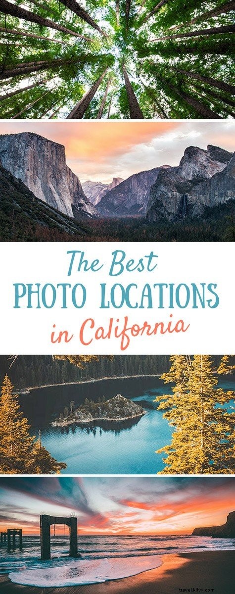 カリフォルニアのベスト写真撮影スポット