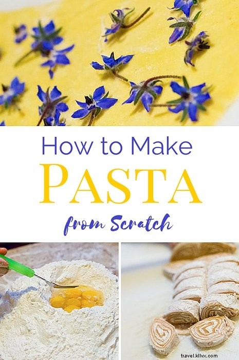 イタリアで学ぶ、ゼロから作る本格パスタの作り方
