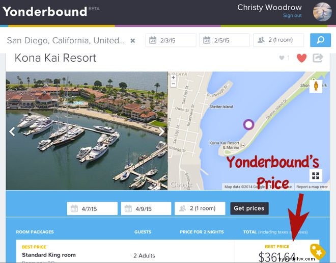 Yonderbound:旅行予約の革新的な方法