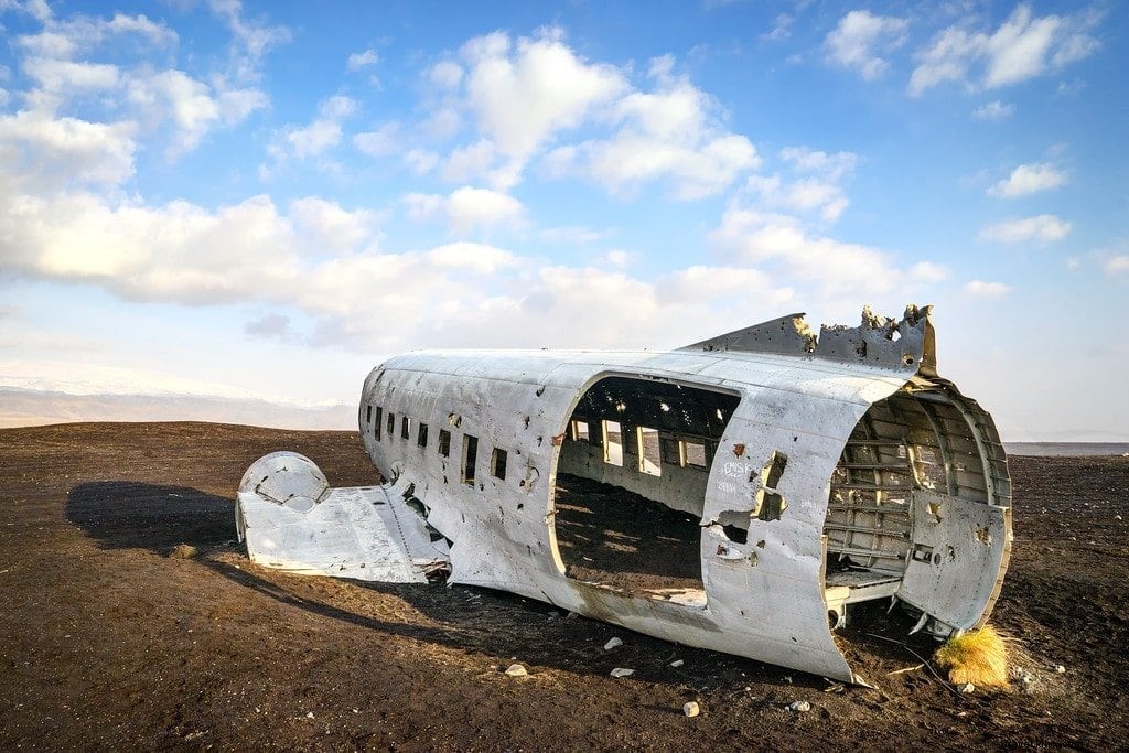 アイスランド・ソールヘイマサンドゥルで有名な飛行機墜落遺構の見つけ方