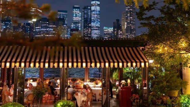 ニューヨーク州で景色を楽しめる屋外ダイニング12選