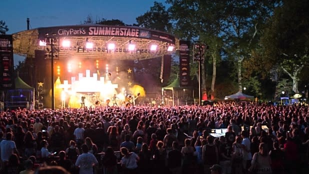 ニューヨーク州の夏に楽しむトップ15音楽祭