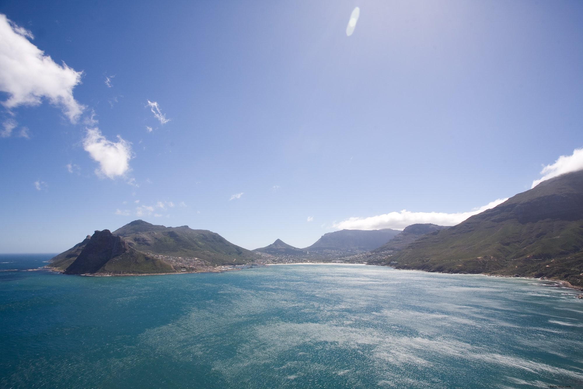 南アフリカの美しい海岸風景
