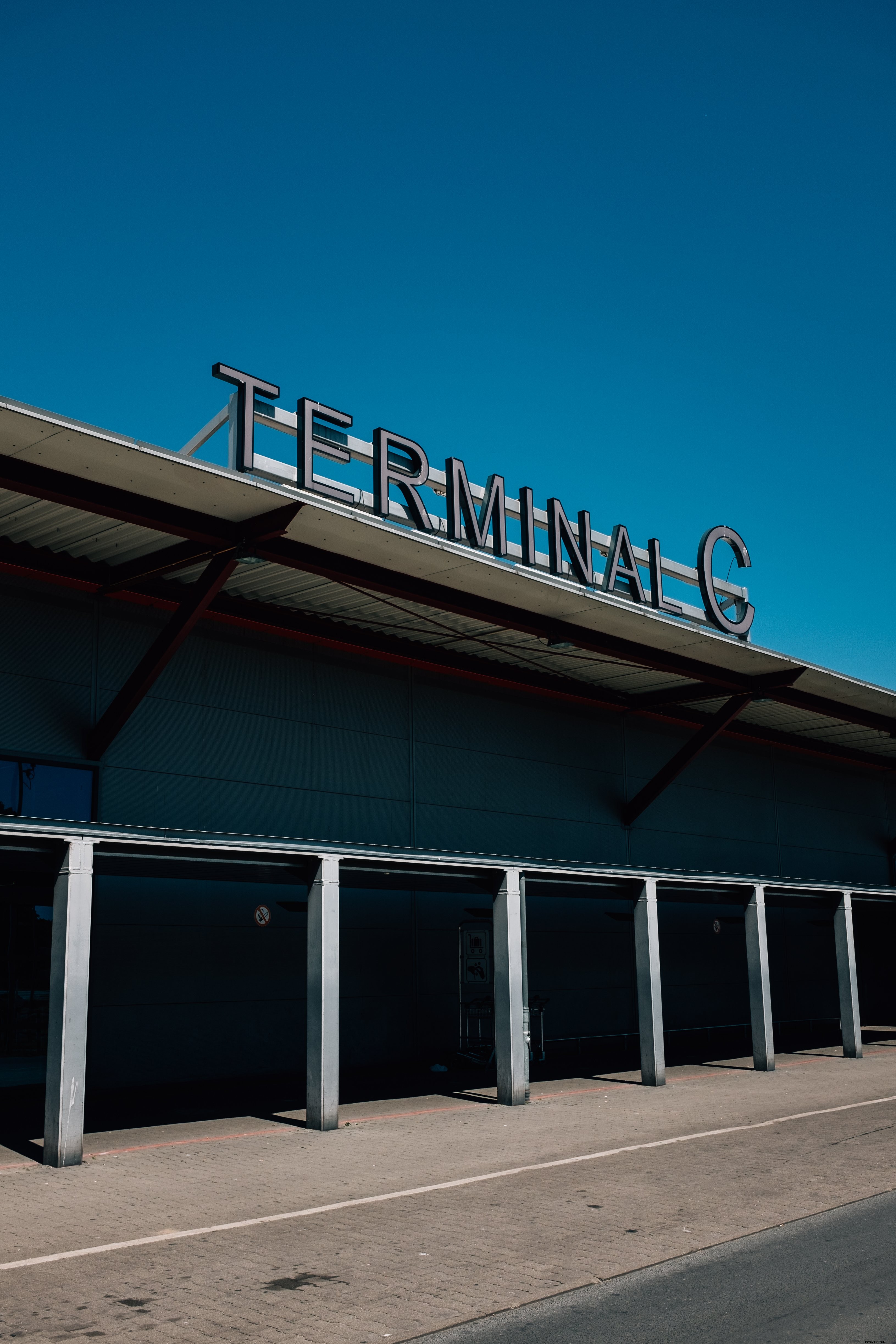 バスターミナルCの空撮写真