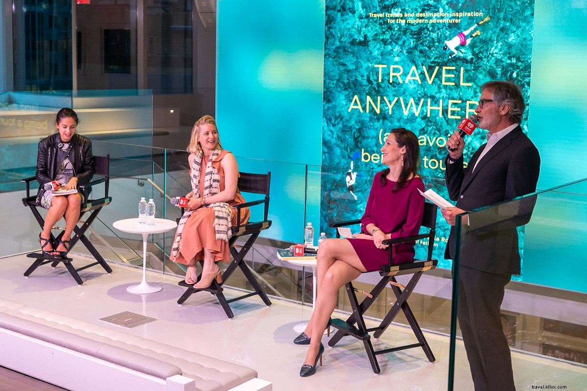 ニューヨークで開催された『Travel Anywhere (And Avoid Being a Tourist)』ブックパーティー