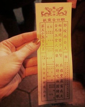 仏様に運勢を尋ねる方法