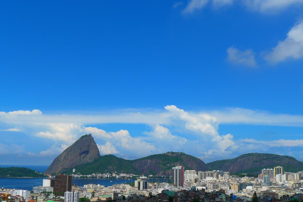 リオの絶景とサーフィン:高低から見る空