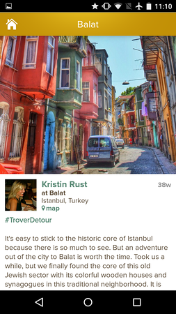 Trover – まだ私の理想的な旅行アイデアジェネレーター