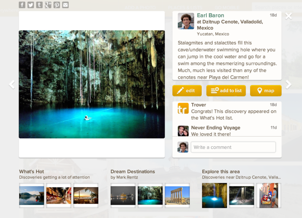 Trover – 旅をもっと楽しくする価値あるアプリ