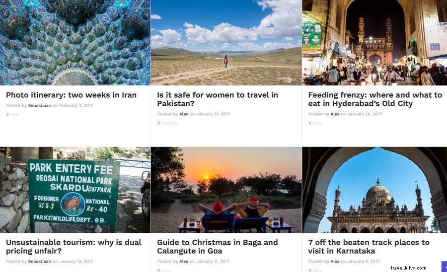 2017年 ベスト旅行ブログ・ウェブサイト 24選