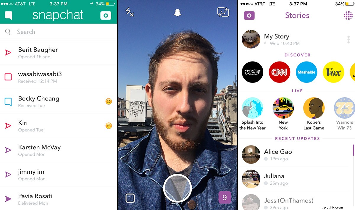 旅行者向けSnapchat完全ガイド:ステップバイステップ