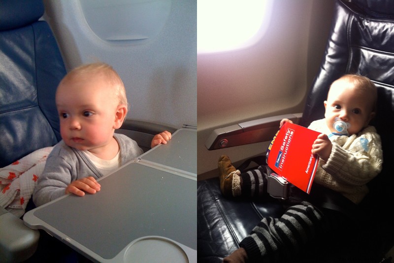 赤ちゃんと一緒に飛行機に乗るための10のヒント