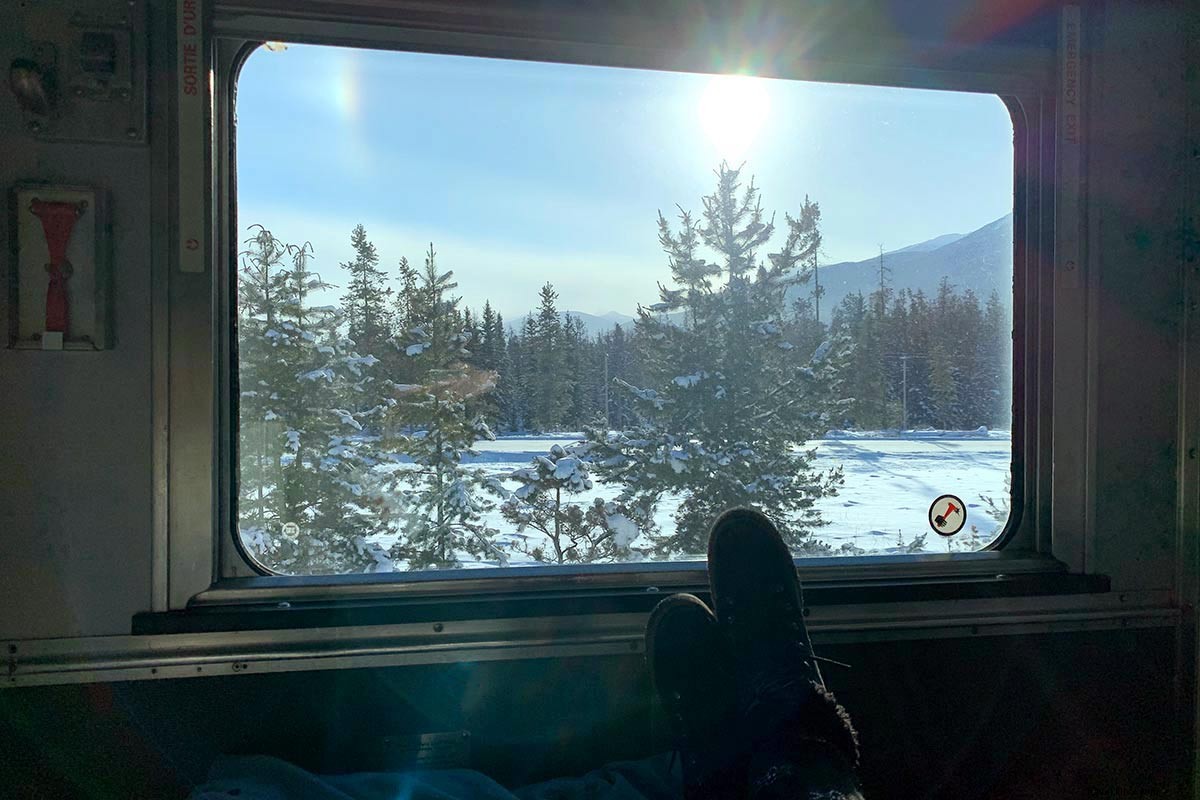 ウィンターワンダーランドへの片道列車チケット