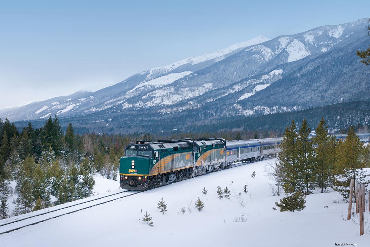 ウィンターワンダーランドへの片道列車チケット