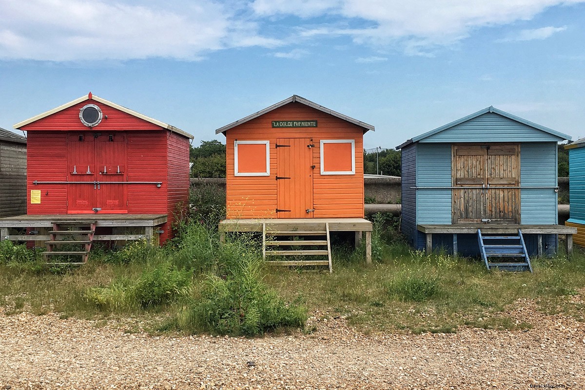 ロンドン日帰り旅行で楽しむウィスタブル：カキ、ビーチハウス、インスタ映えスポット