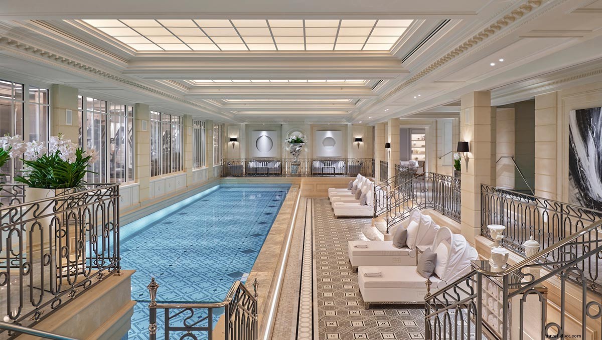 シャンパンで贅沢に：超シックなLeSpa、パリのフォーシーズンズ・ジョージVホテルにオープン