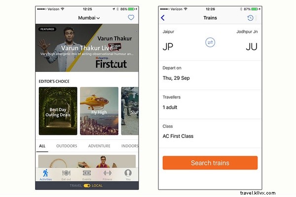 インド旅行に必須のアプリ：Cleartripで簡単予約