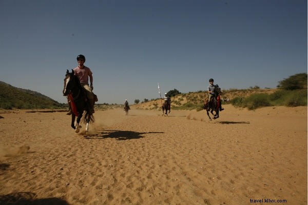 インド・ラージャスターンの馬上ヒーロー：Relief Riders International