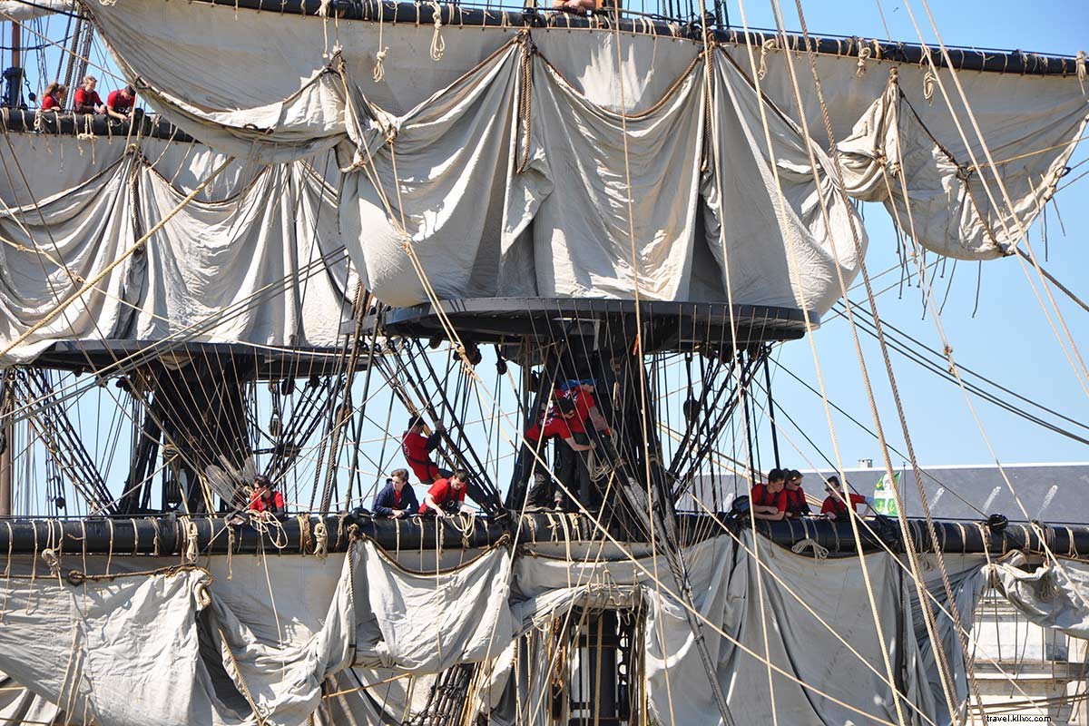 今年の夏、米独立戦争を追体験!エルミーヌ号が巡る米東海岸の寄港地