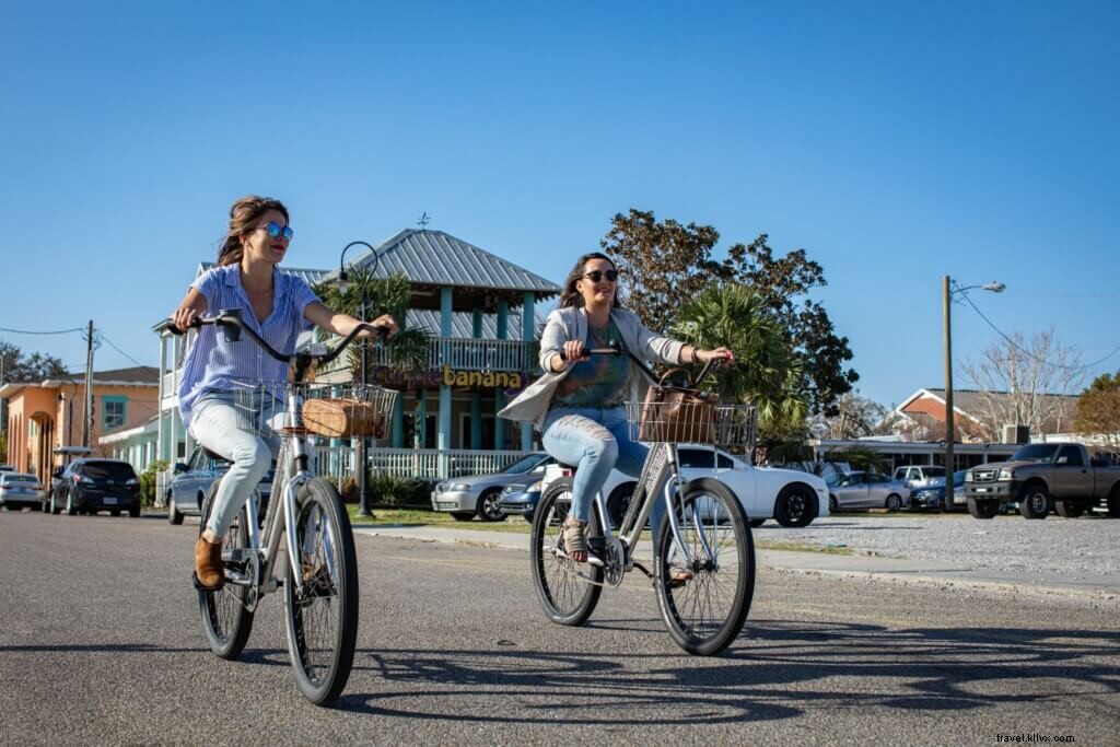 ミシシッピ湾岸で楽しむ自転車トレイル