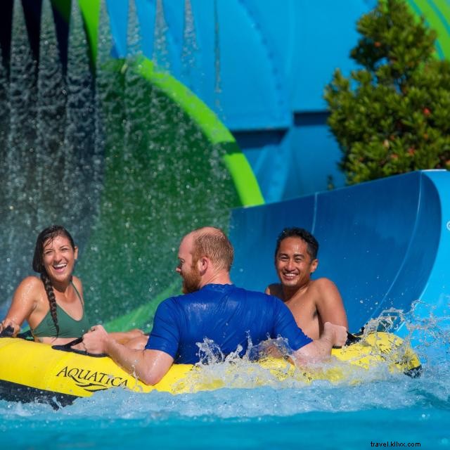Aquatica Orlandoのレイラッシュ：スリル満点の滑走体験