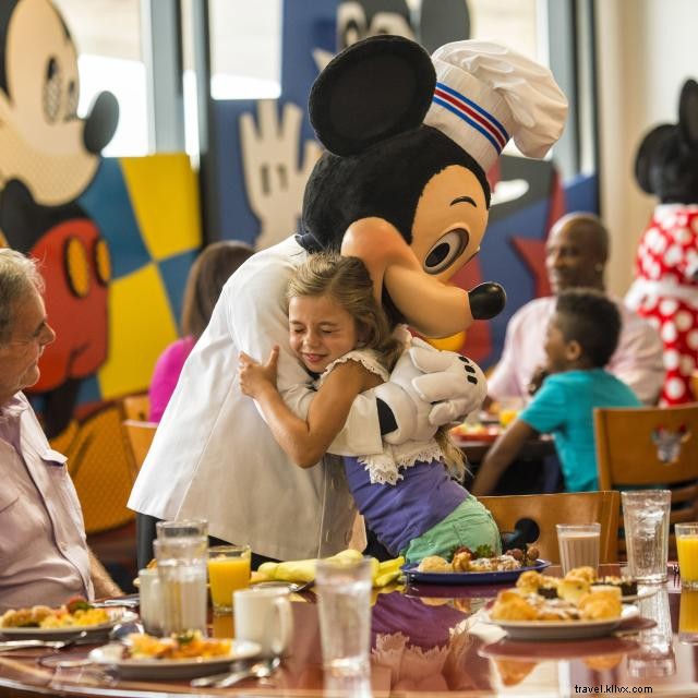 オーランドで楽しむキャラクターと一緒に食べる10スポット