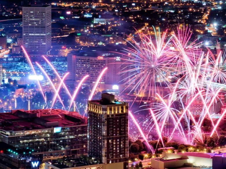 アトランタ・センテニアルパーク地区の魅力