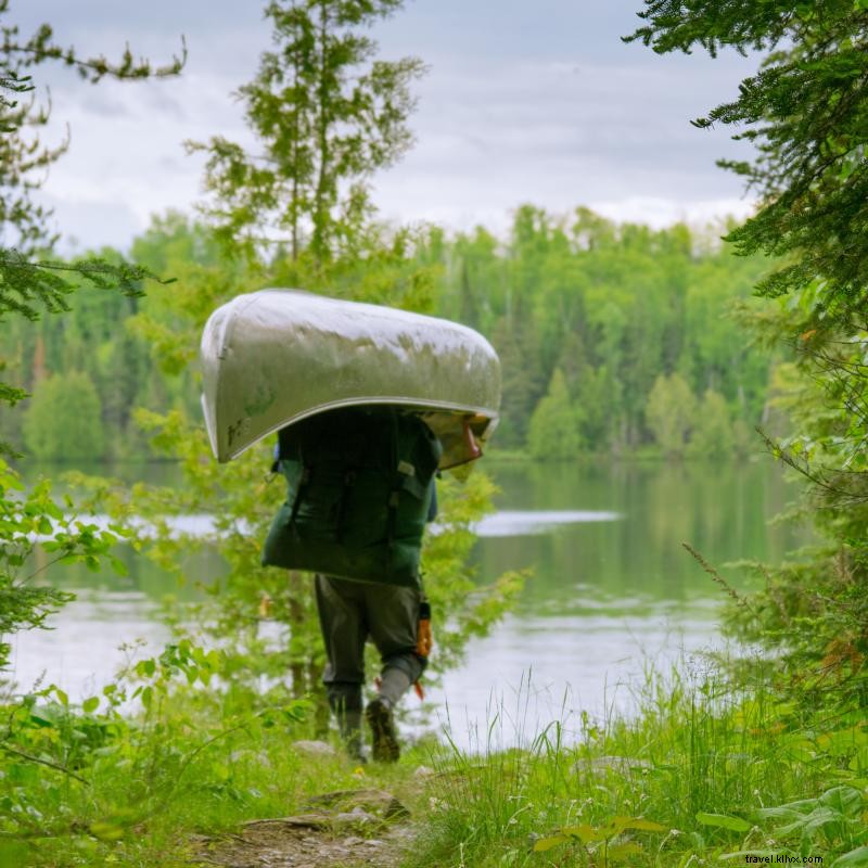 初心者向け境界水域（Boundary Waters）4日間パラダイス体験