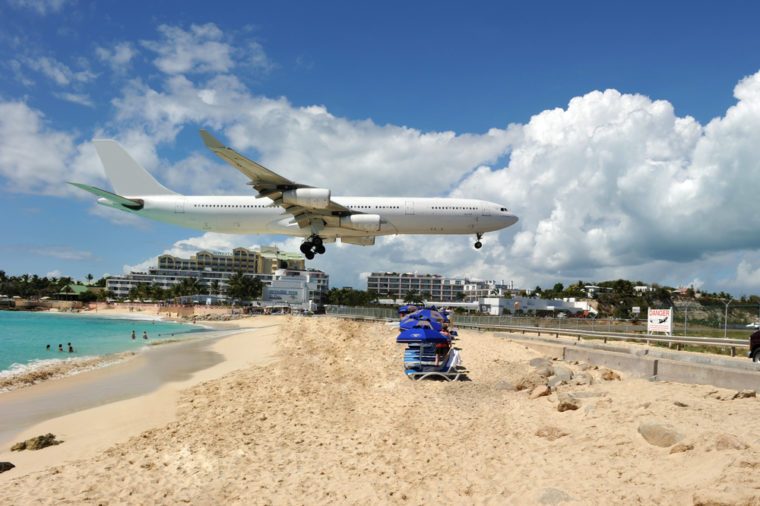 世界で最も美しい空港着陸シーン