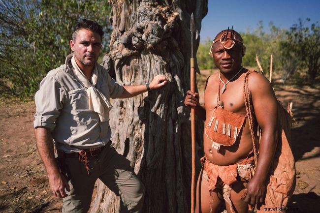 レヴィゾン・ウッドが語る、ボツワナで象と共に歩く体験